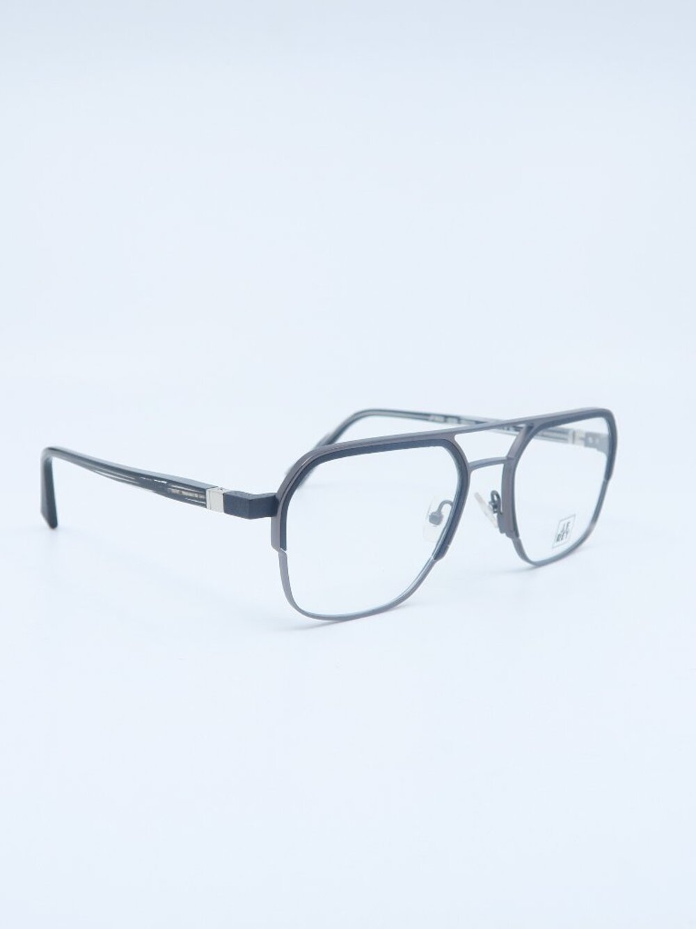 J.F. Rey JF3032 0200 Stainless Steel & Brown Aviator New Men's Eyeglasses.